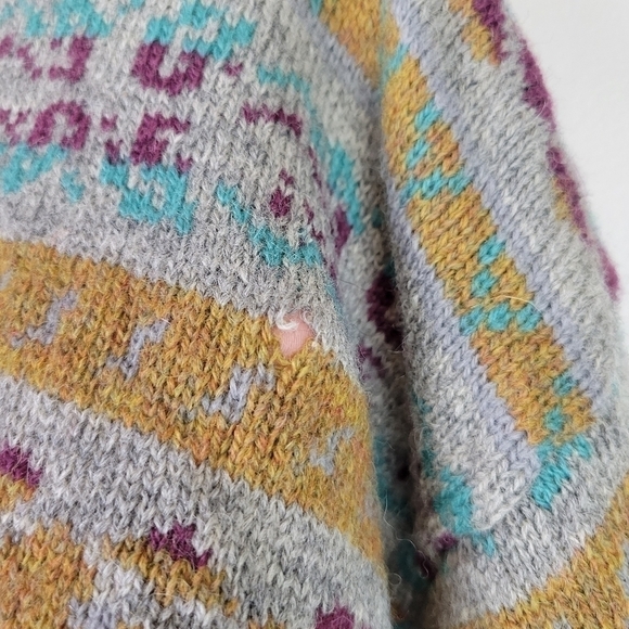 VINTAGE McGregor Shetland Wool Sweater XL - Picture 5 of 13